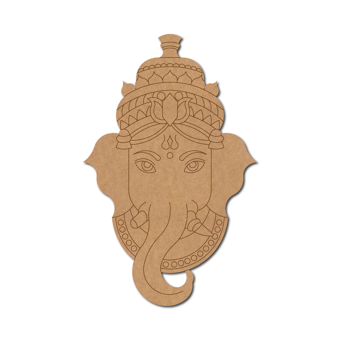 Ganesha Pre Marked MDF Design 54