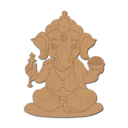 Ganesha Pre Marked MDF Design 56