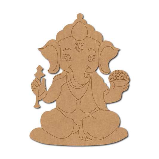 Ganesha Pre Marked MDF Design 56