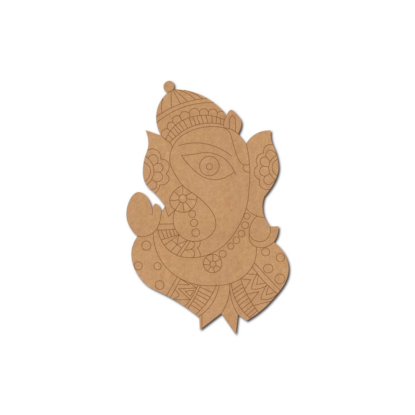 Ganesha Pre Marked MDF Design 58