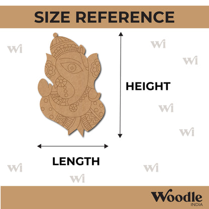 Ganesha Pre Marked MDF Design 58