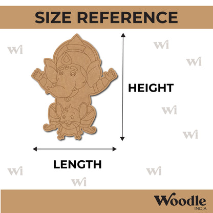 Ganesha Pre Marked MDF Design 59