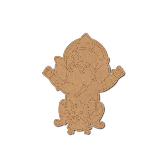 Ganesha Pre Marked MDF Design 59