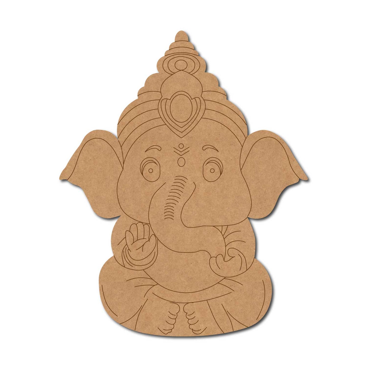 Ganesha Pre Marked MDF Design 61