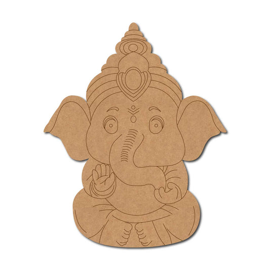 Ganesha Pre Marked MDF Design 61