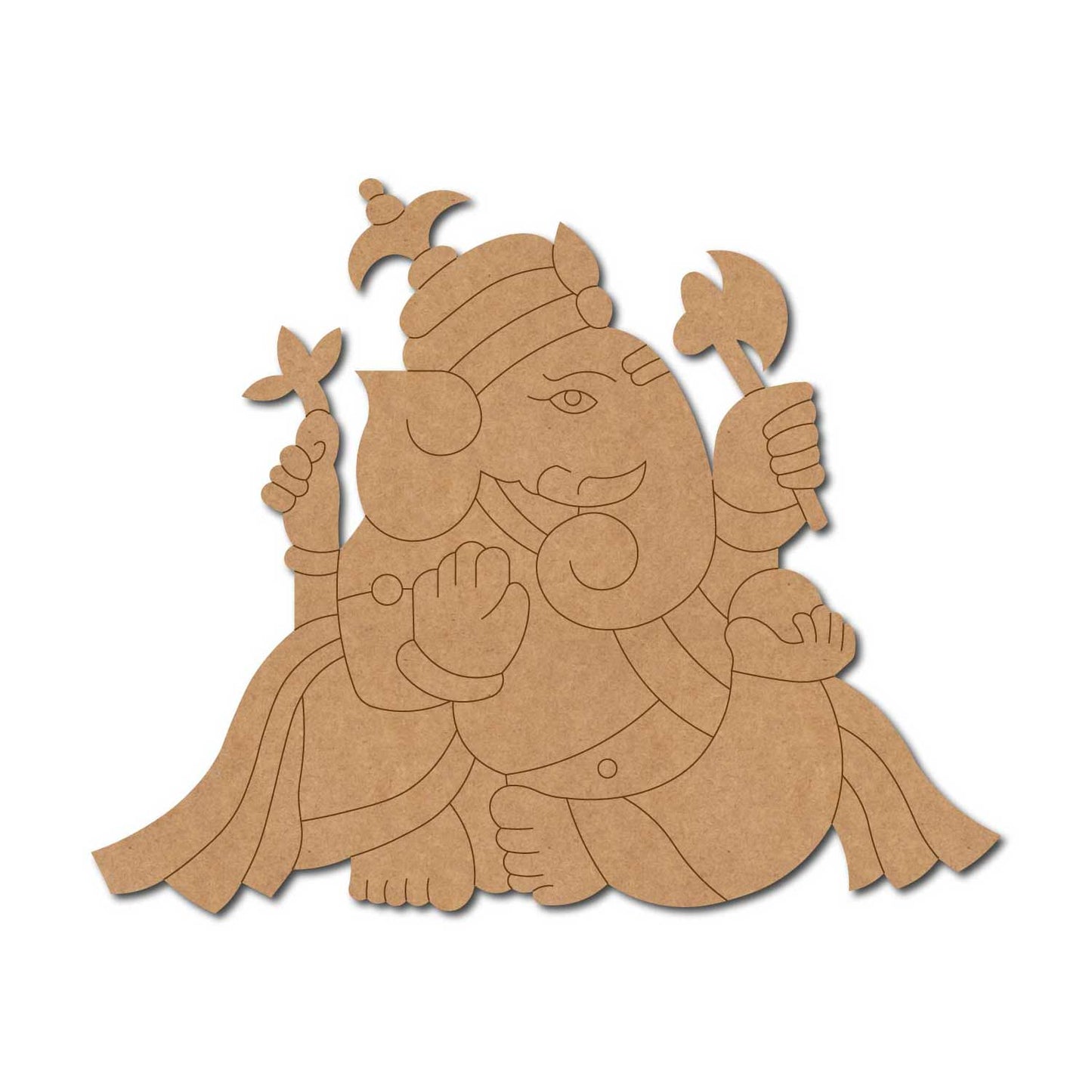 Ganesha Pre Marked MDF Design 66