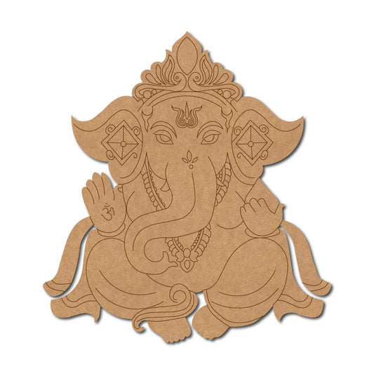 Ganesha Pre Marked MDF Design 68