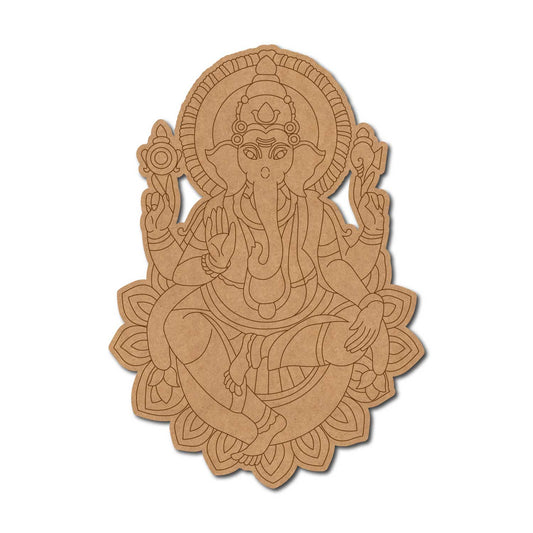 Ganesha Pre Marked MDF Design 72