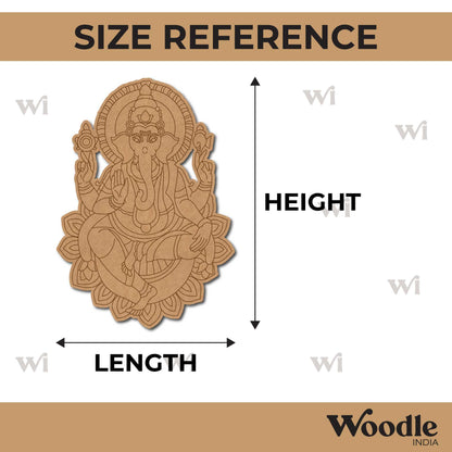 Ganesha Pre Marked MDF Design 72