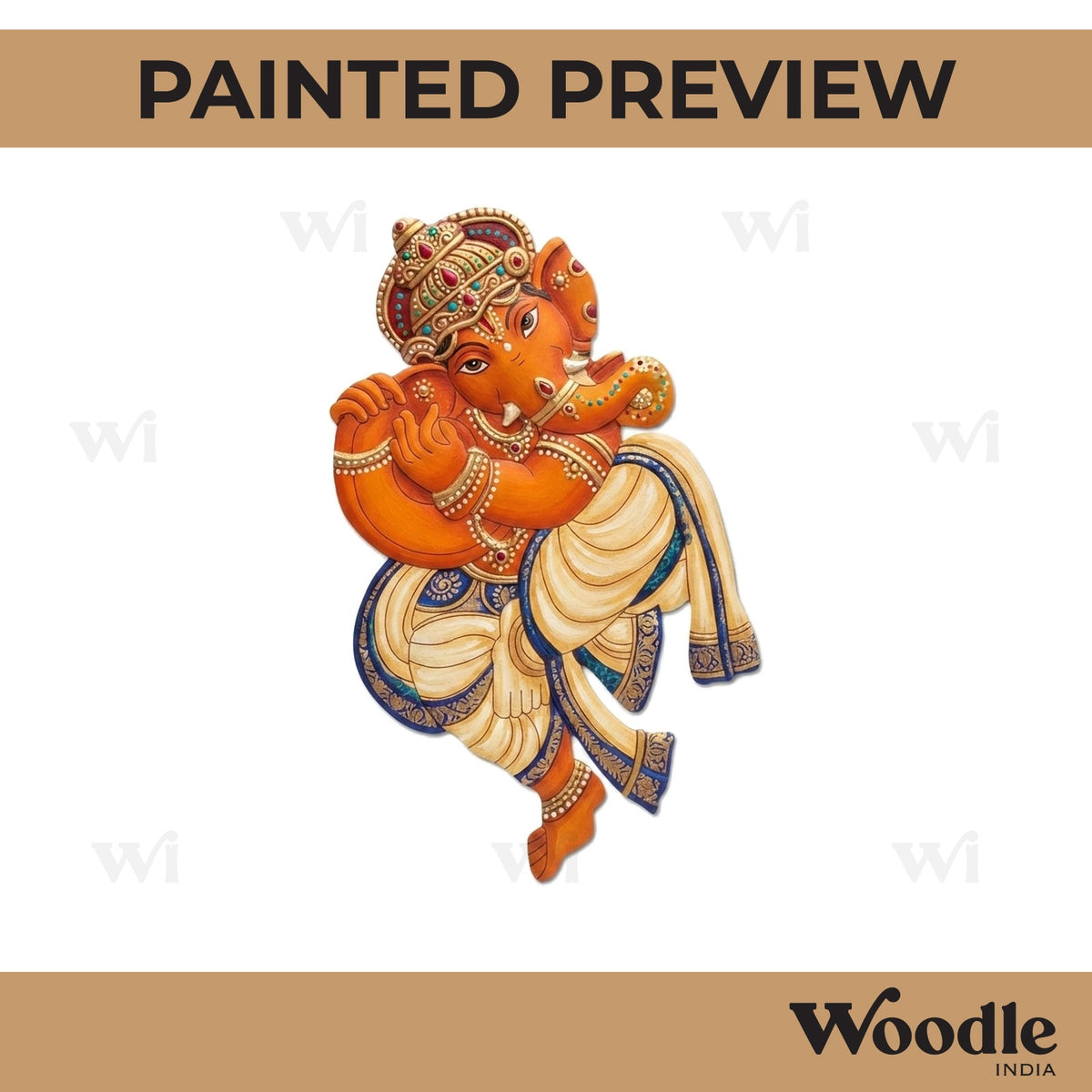 Ganesha Pre Marked MDF Design 8