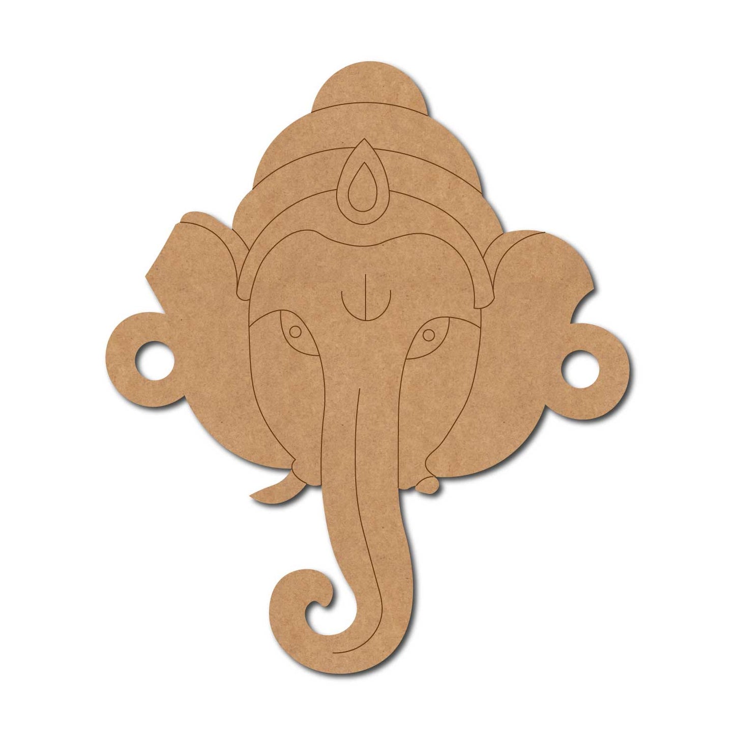 Ganesha Rakhi Pre Marked MDF Design 1