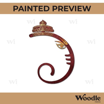 Ganesha Cutout MDF Design 18