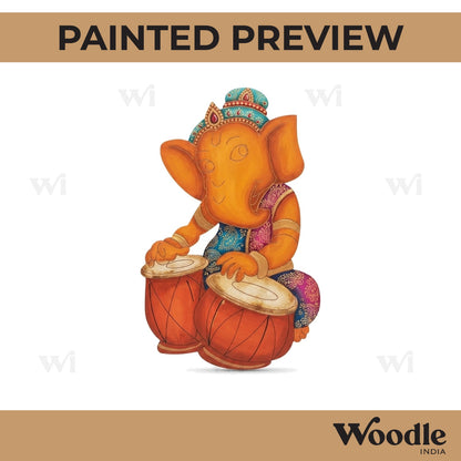 Ganesha Pre Marked MDF Design 15