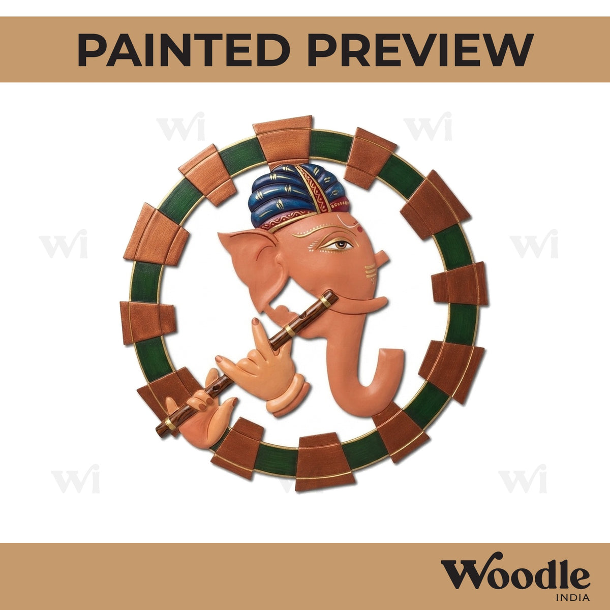 Ganesha Pre Marked MDF Design 25