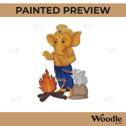 Ganesha Pre Marked MDF Design 26