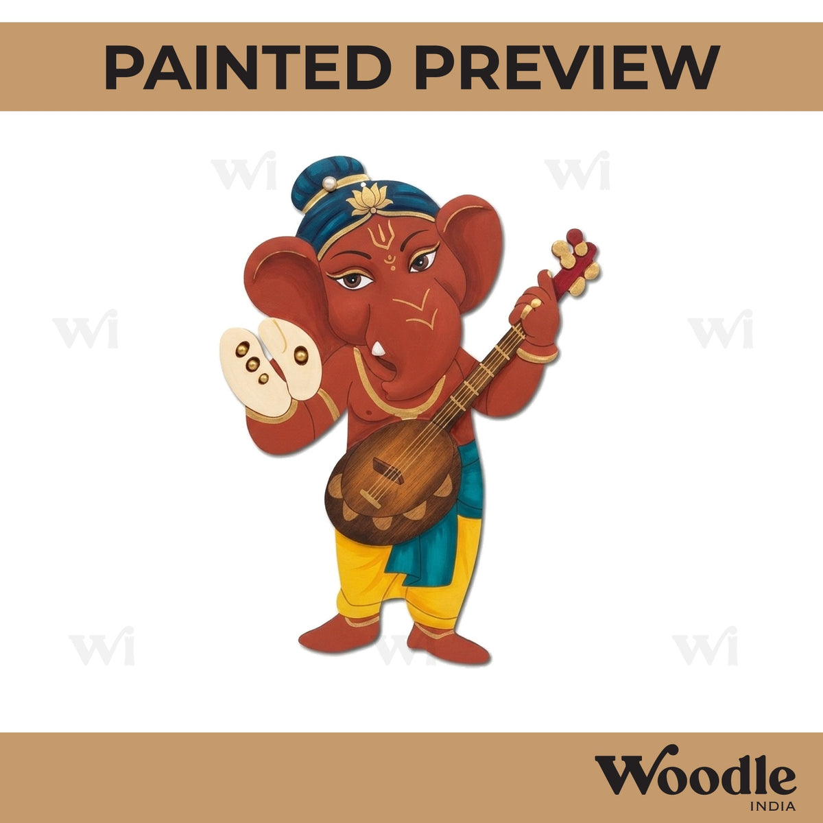 Ganesha Pre Marked MDF Design 29