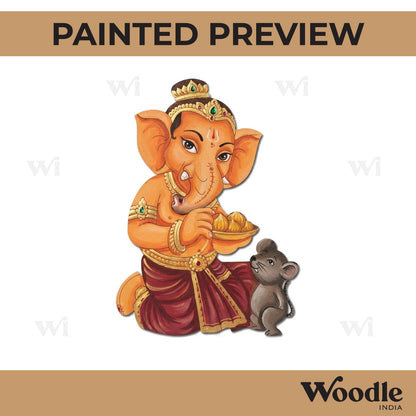 Ganesha Pre Marked MDF Design 32