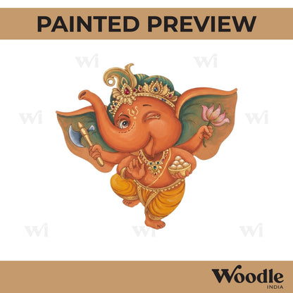 Ganesha Pre Marked MDF Design 35