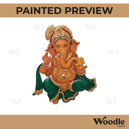 Ganesha Pre Marked MDF Design 38