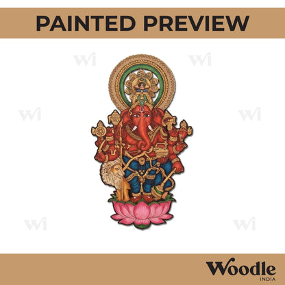 Ganesha Pre Marked MDF Design 40