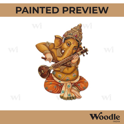Ganesha Pre Marked MDF Design 47