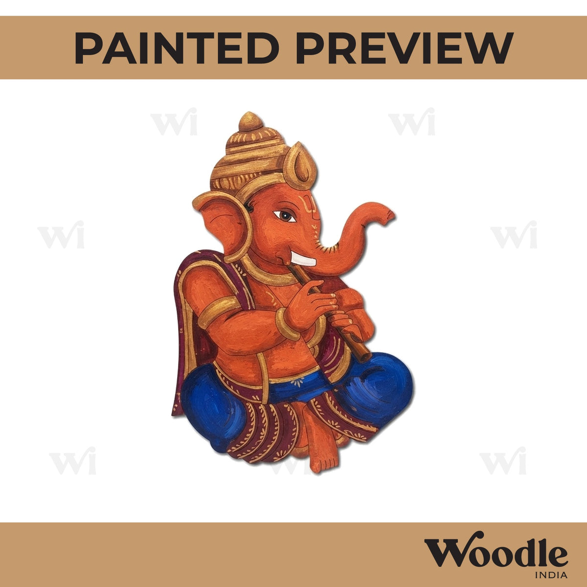 Ganesha Pre Marked MDF Design 49