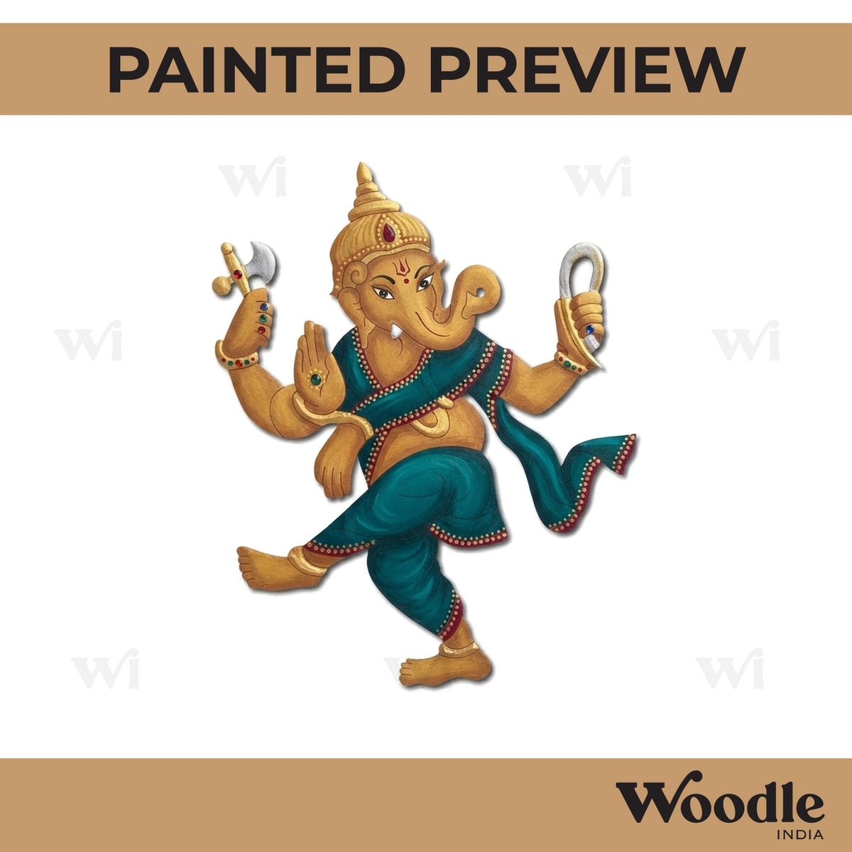Ganesha Pre Marked MDF Design 55