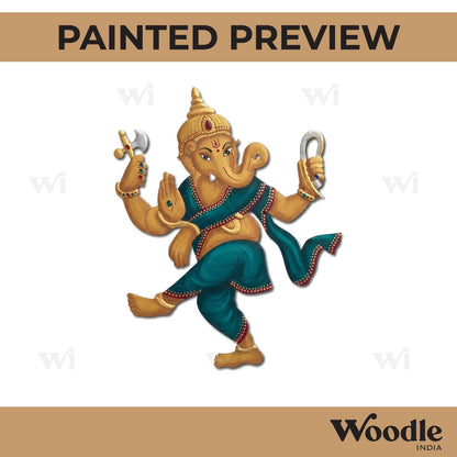 Ganesha Pre Marked MDF Design 55