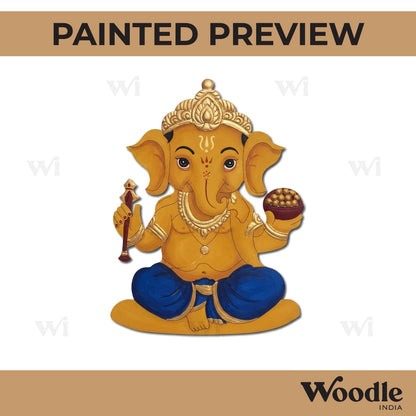 Ganesha Pre Marked MDF Design 56
