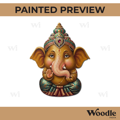 Ganesha Pre Marked MDF Design 61