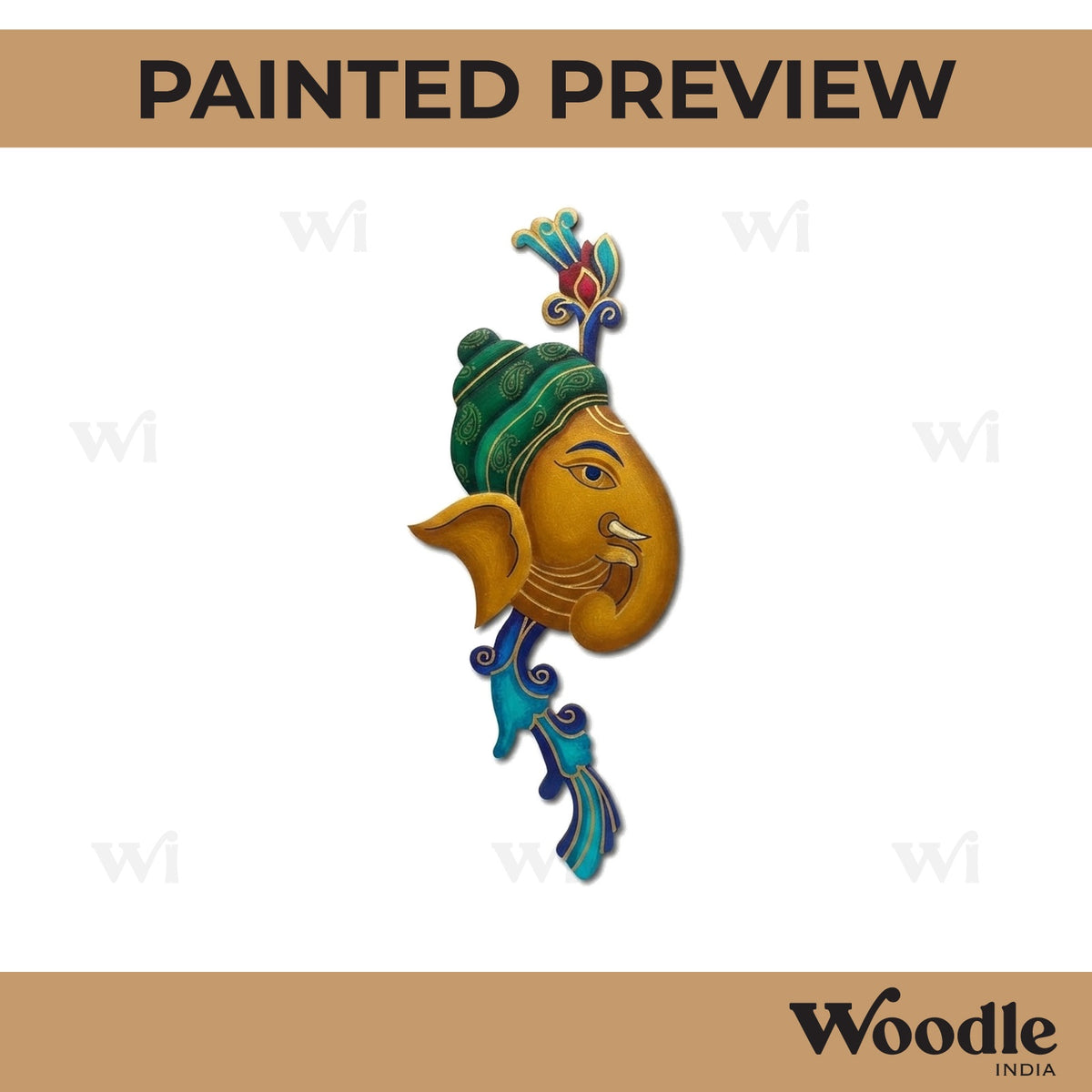 Ganesha Pre Marked MDF Design 65
