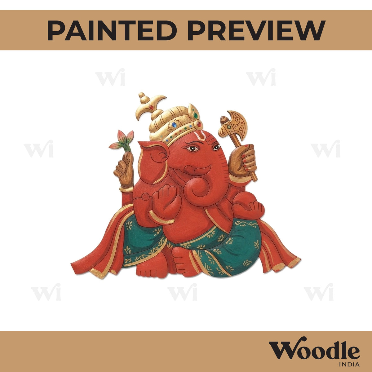 Ganesha Pre Marked MDF Design 66