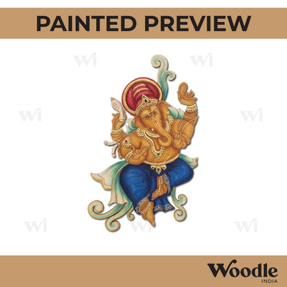 Ganesha Pre Marked MDF Design 69