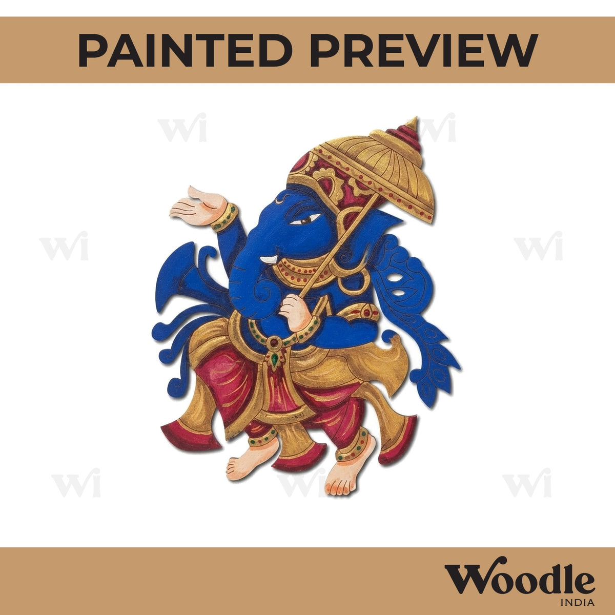 Ganesha Pre Marked MDF Design 70