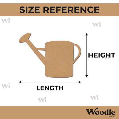 Garden Watering Can Cutout MDF Design 2