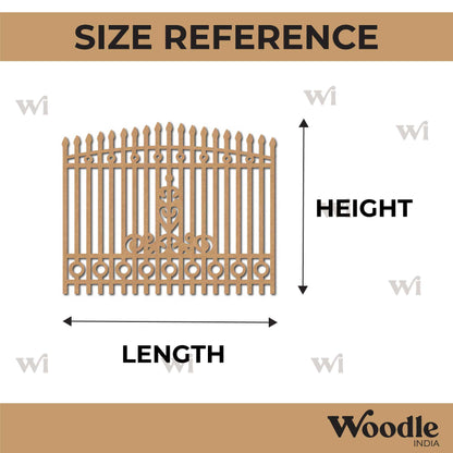 Gate Cutout MDF Design 1