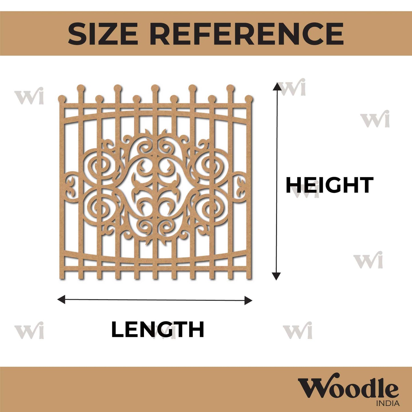 Gate Cutout MDF Design 2