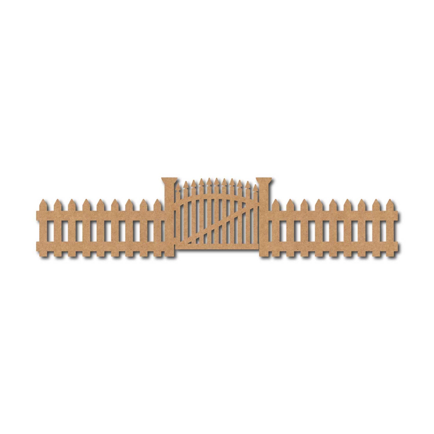 Gate Fence Cutout MDF Design 1