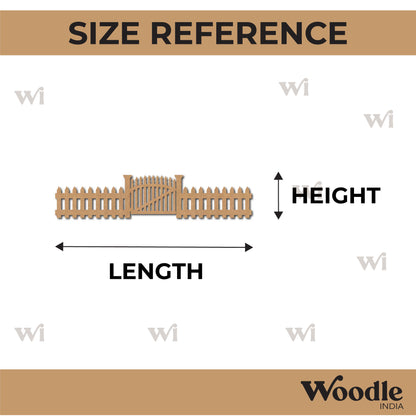 Gate Fence Cutout MDF Design 1