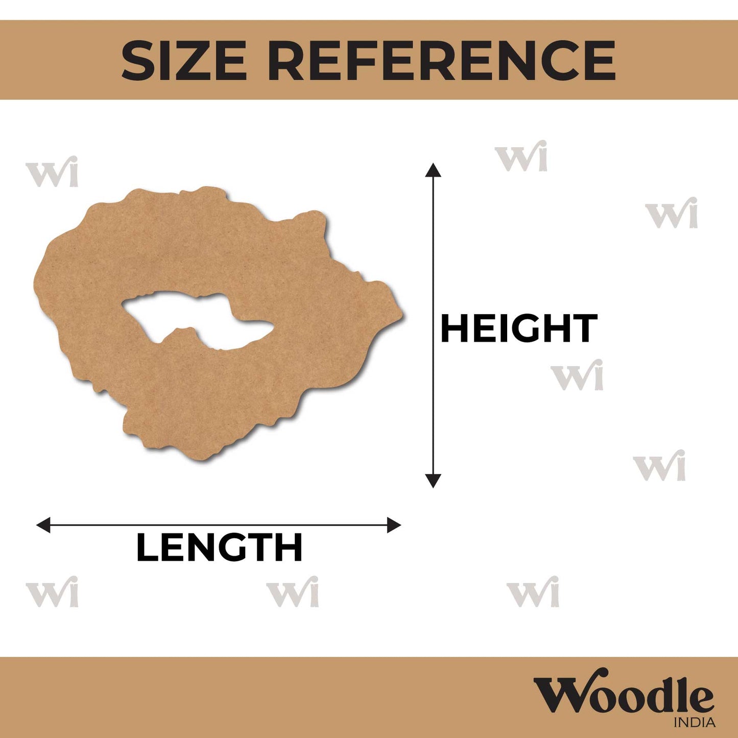 Geode Cutout MDF Design 2