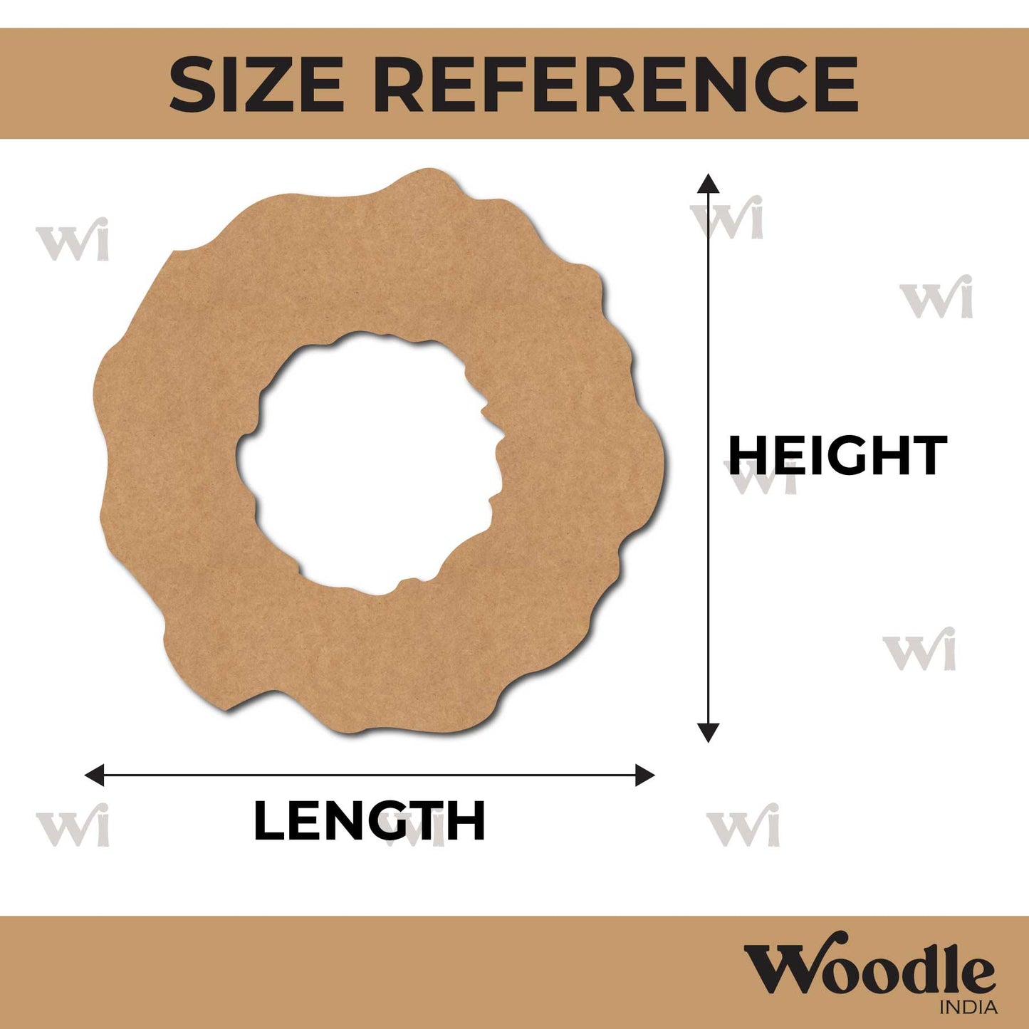 Geode Cutout MDF Design 5