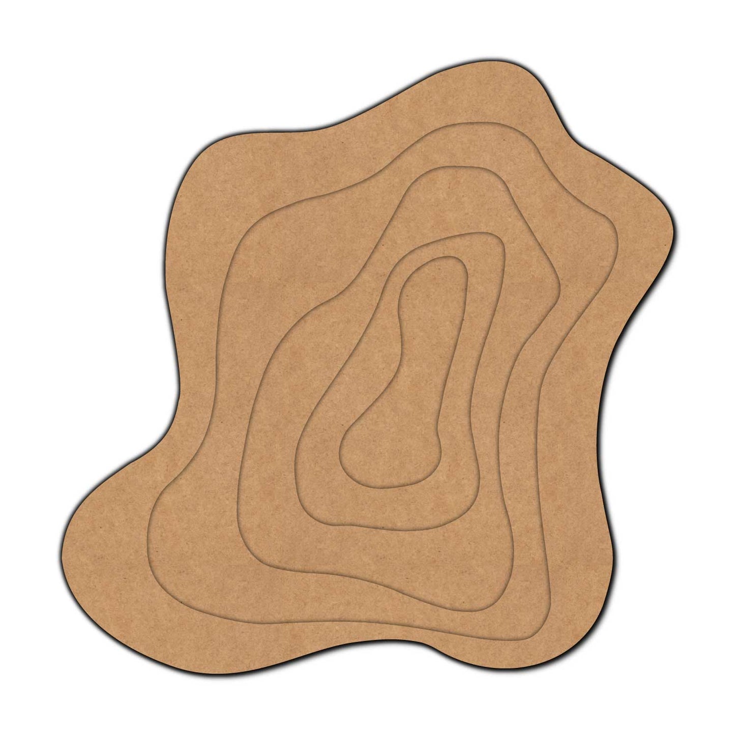 Geode Multi Layered MDF Design 1