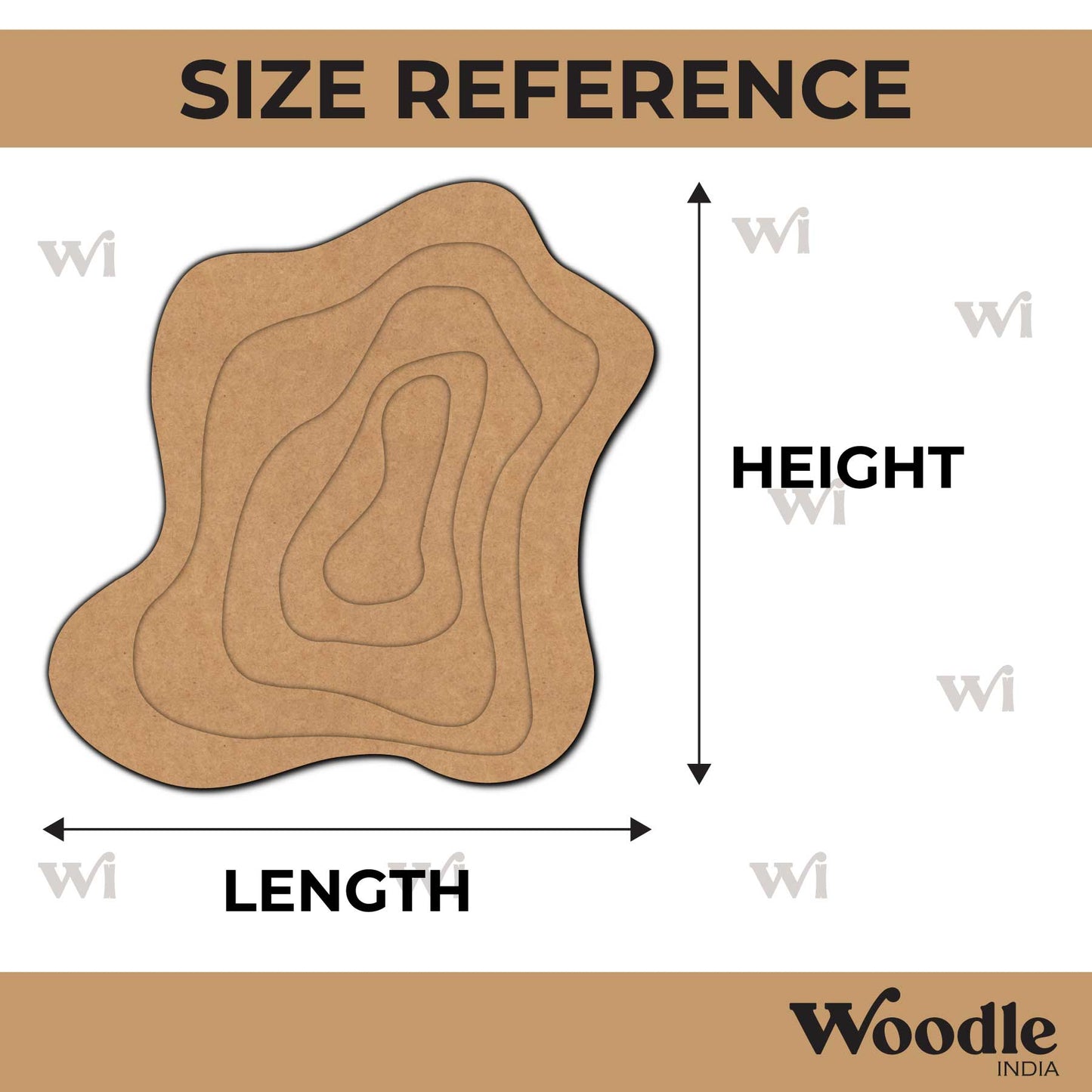 Geode Multi Layered MDF Design 1