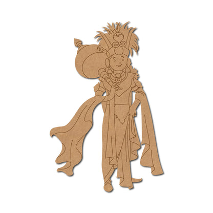 Ghatotkacha Mahabharata Pre Marked MDF Design 1