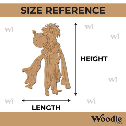 Ghatotkacha Mahabharata Pre Marked MDF Design 1