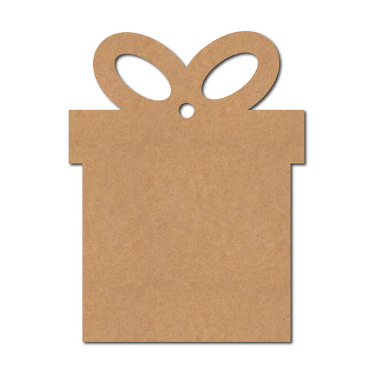 Gift Christmas Ornament Cutout MDF Design 1