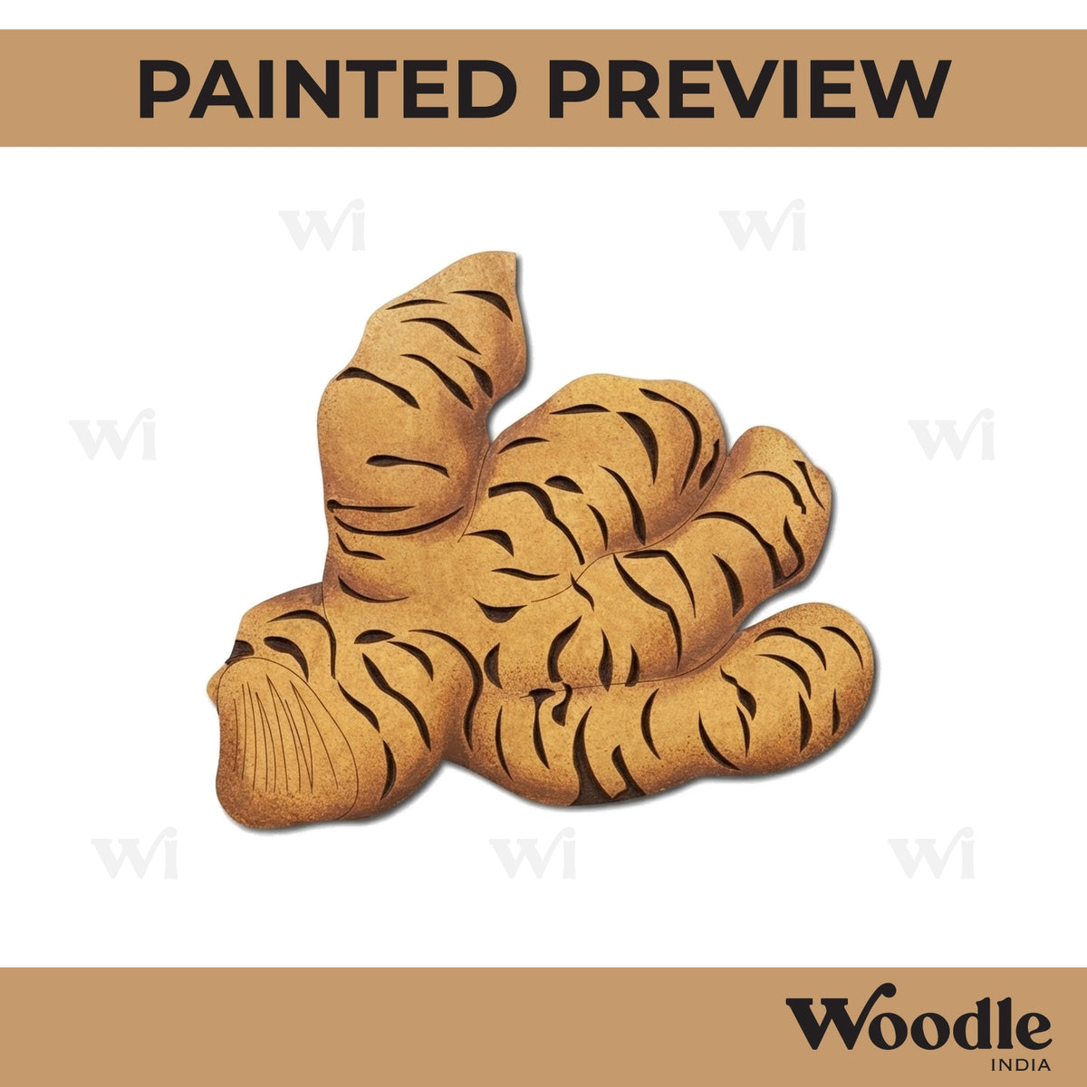Ginger Pre Marked MDF Design 1