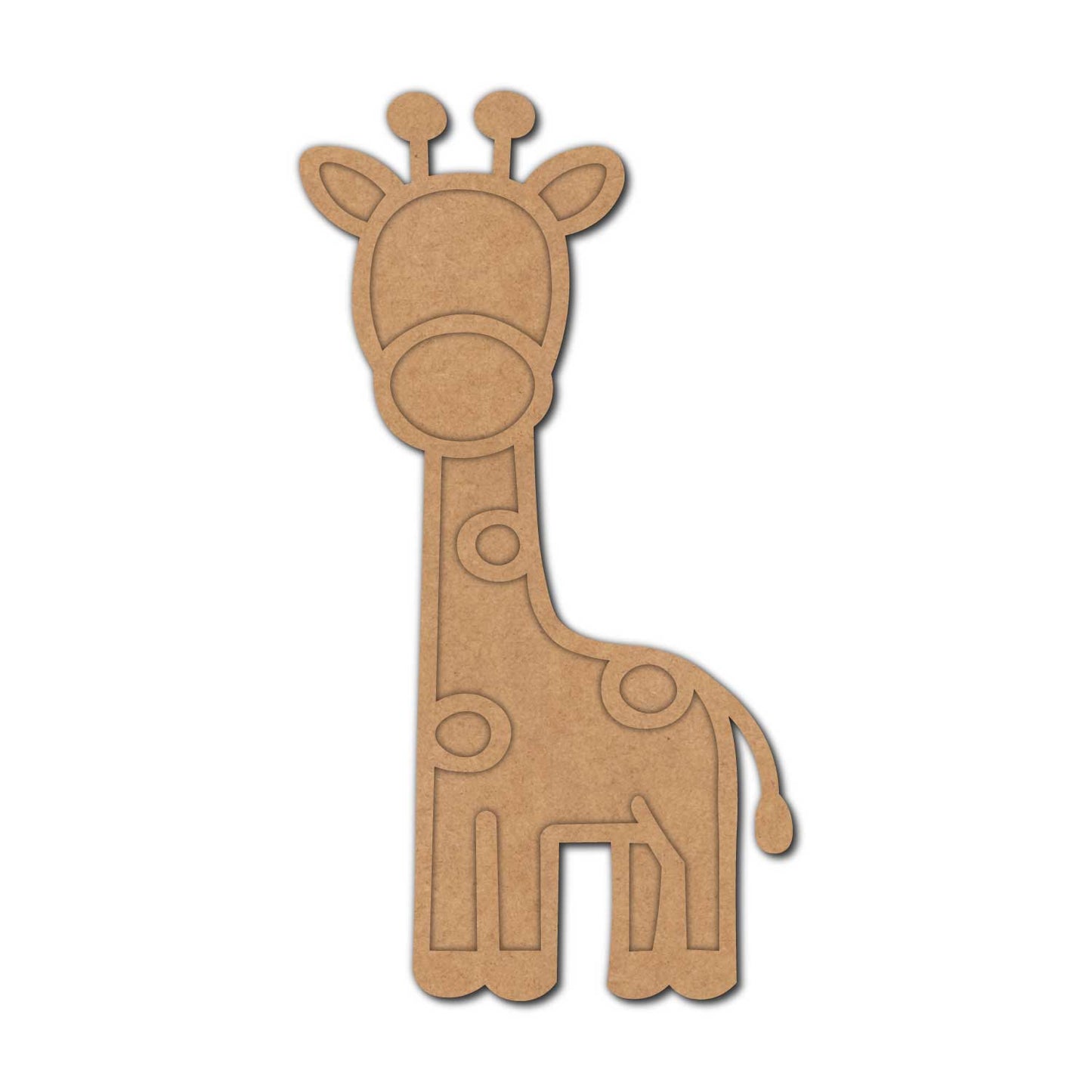 Giraffe Mosaic Art MDF Design 3