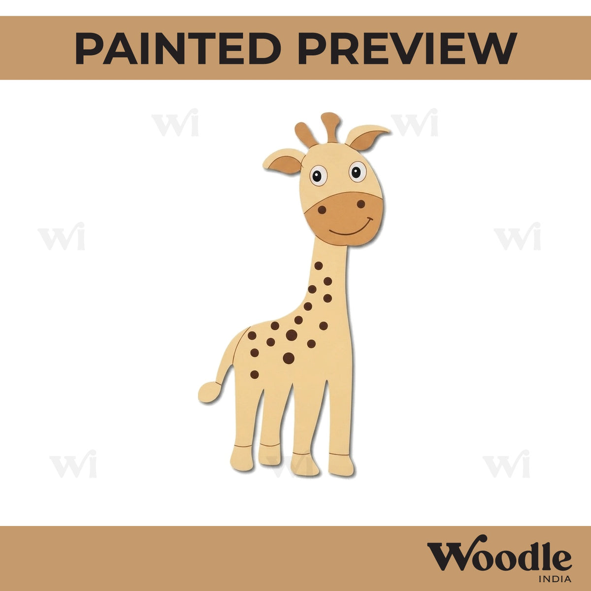 Giraffe Pre Marked MDF Design 11