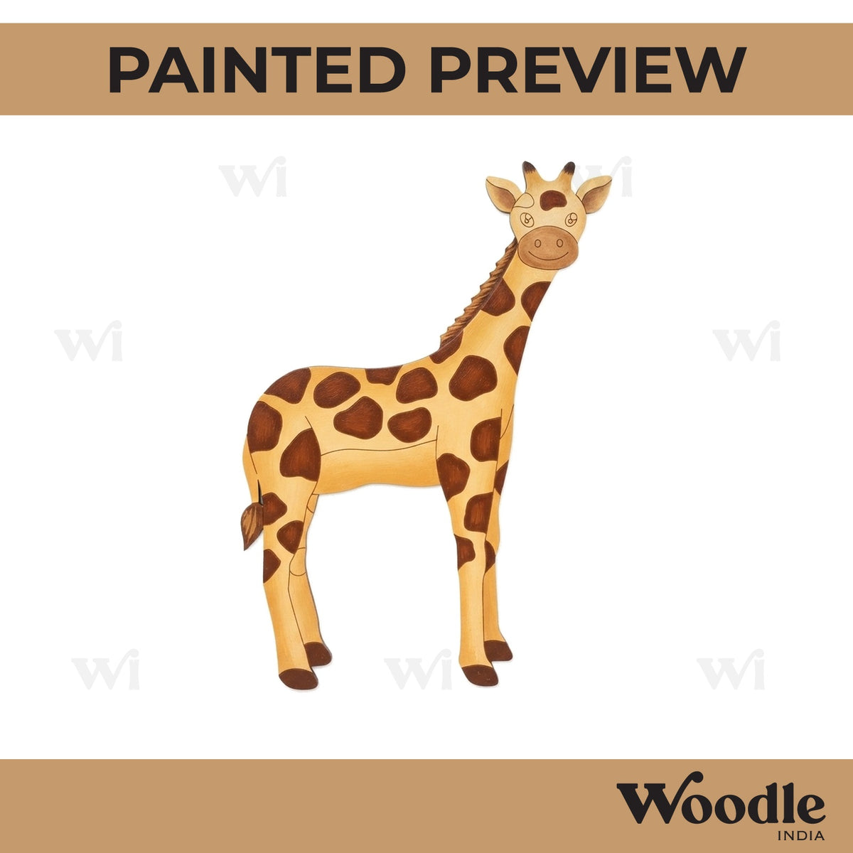 Giraffe Pre Marked MDF Design 2